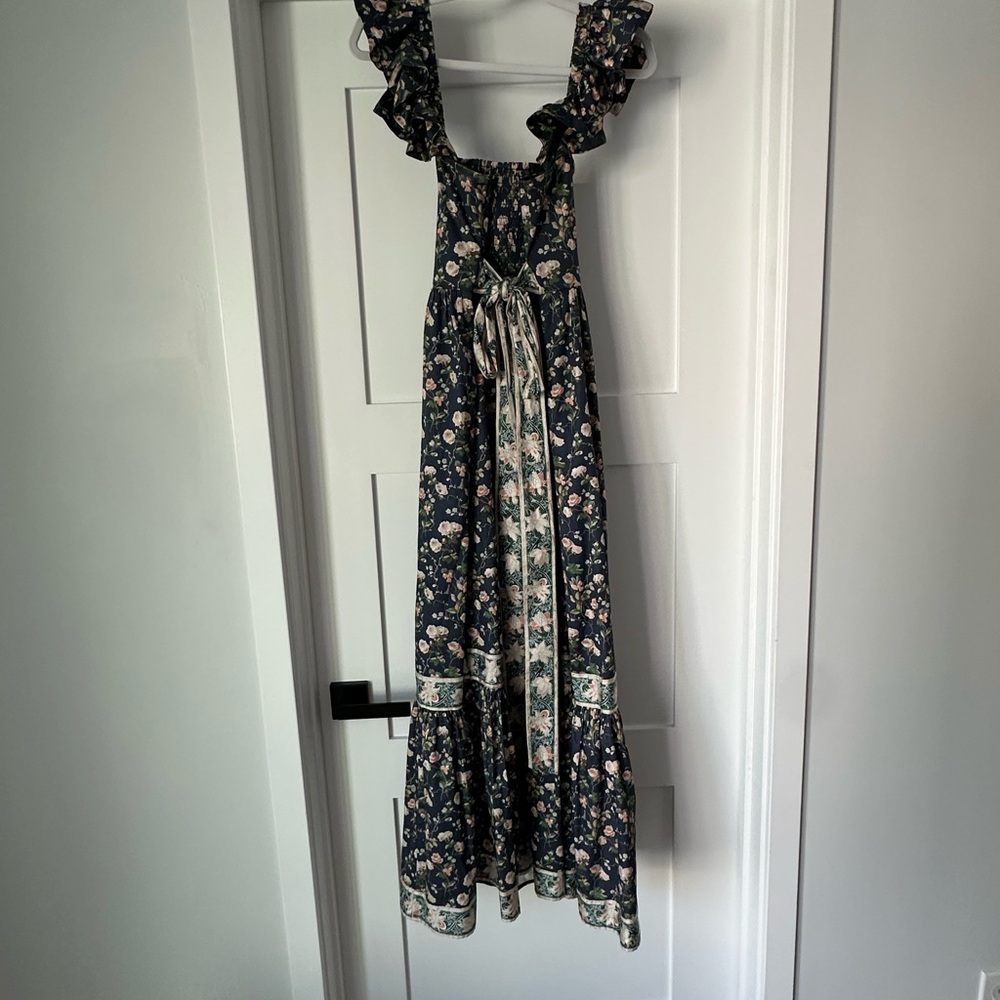 Elegant Floral Print Maxi Dress - Picture 4 of 5